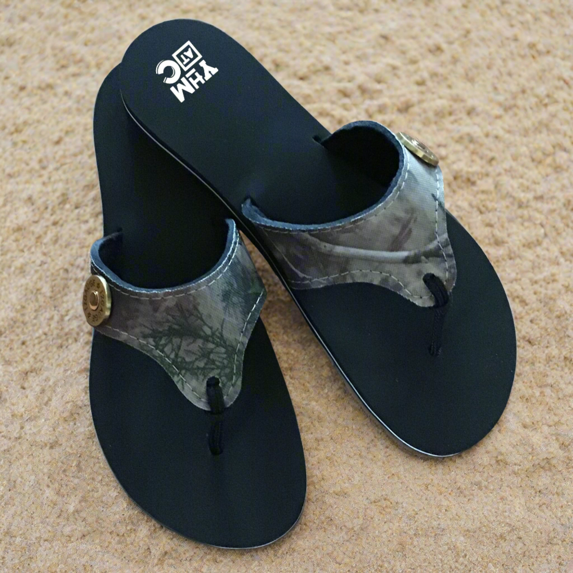 Camo Flip Flops with New Ultra Comfort Sole – You Had Me At Camo display picture 1