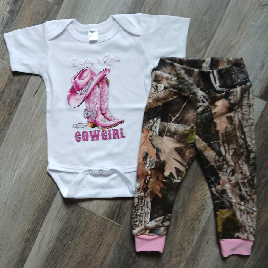 Cow Girl Boots Pant Set