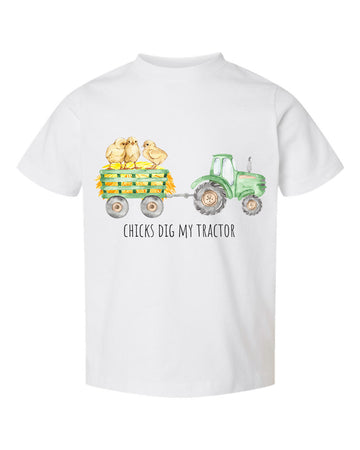 Chicks Dig My Tractor T-Shirt