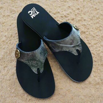 Camo Flip Flops with New Ultra Comfort Sole