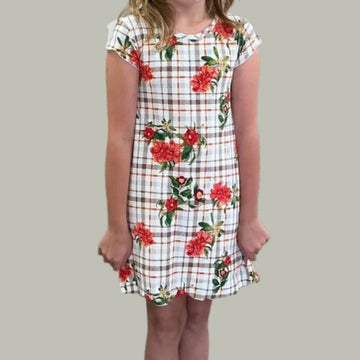 Floral Knit Youth Dress