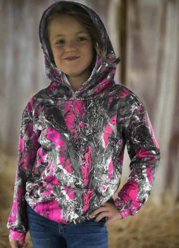 Youth Camouflage Fleece Sweat Shirt