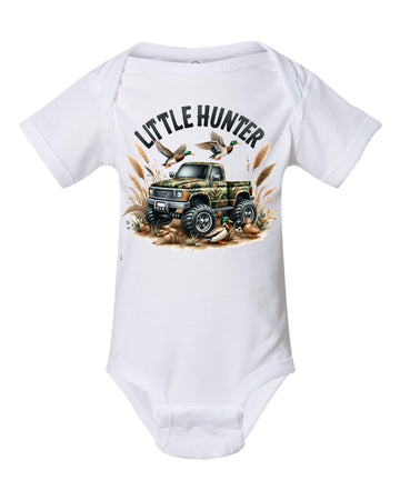 Little Hunter Camo Duck Truck Bodysuit