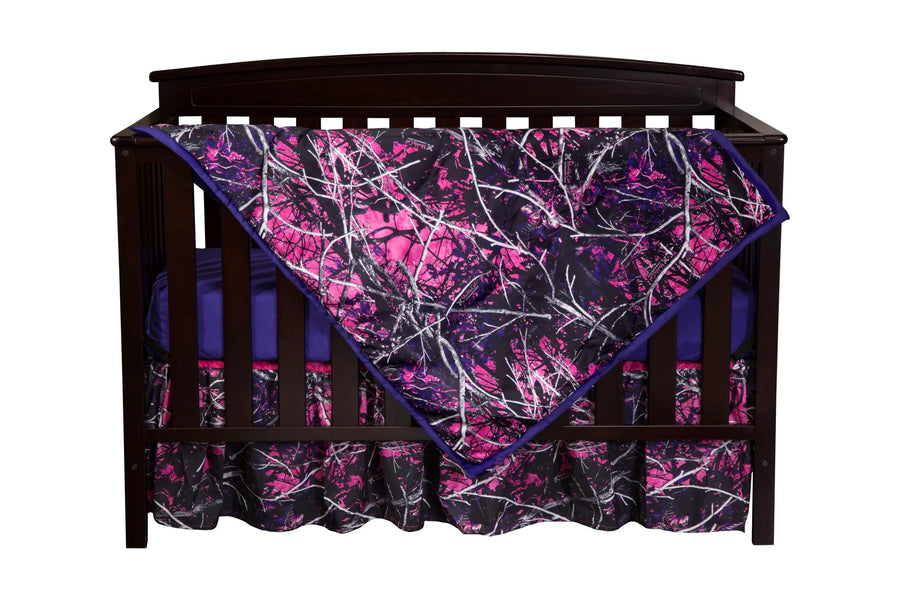 Muddy Girl Crib Set 3 Piece Set