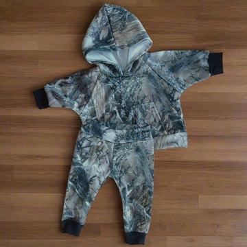 Natural Camo Sweat Set