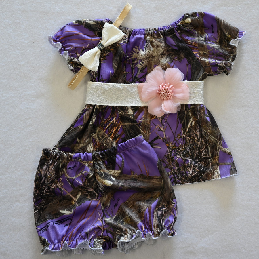 Peasant Dress 3-Piece Set You Had Me At Camo Peasant Dress 3-Piece Set You Had Me At Camo