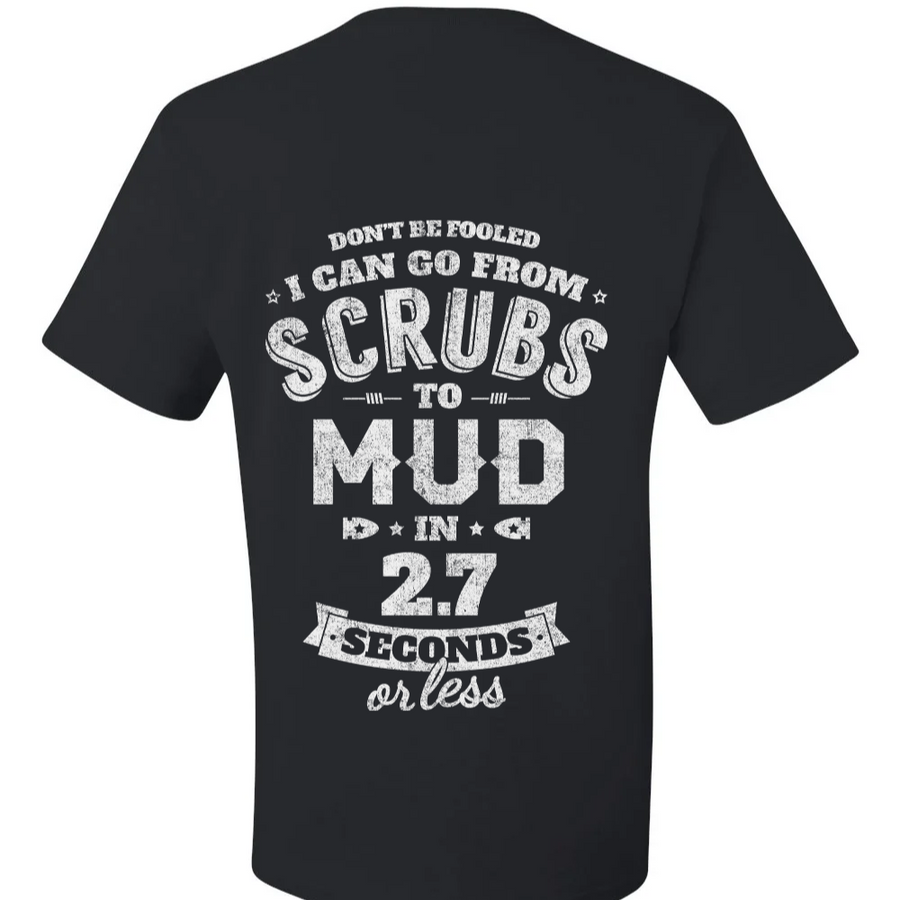 Country Angel Scrubs To Mud