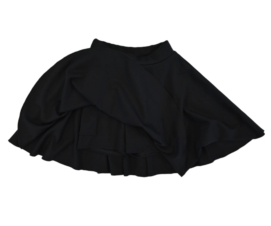 Casual Mini Circle Pleated Flared Skirt Skort