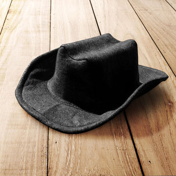Black Baby Felt Cowboy Hat
